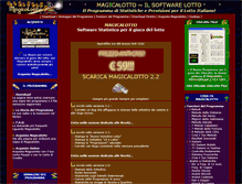 Tablet Screenshot of magicalotto.com